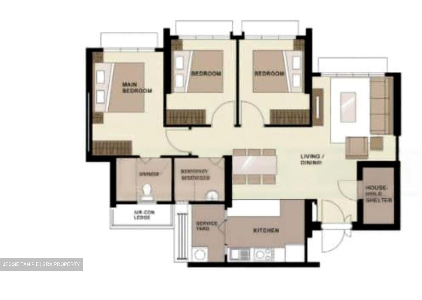 Blk 406B Northshore Residences I (Punggol), HDB 4 Rooms #554879051